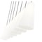Z-Lite Farrell 7 Light Linear Chandelier, 7.25in. W x 13.75in. H, Brushed Nickel 3043P7-7L-BN - alternate 6
